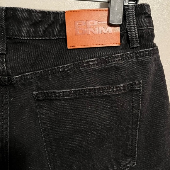 Princess Poly Black Denim Shorts - Picture 6 of 9